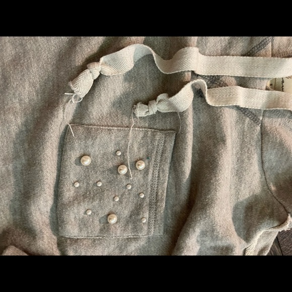 Grey cropped hoodie- part of matching set! - Picture 3 of 3